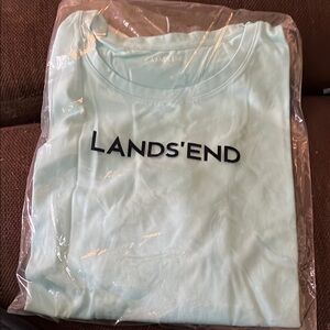 Lands' End Light Blue T-Shirt